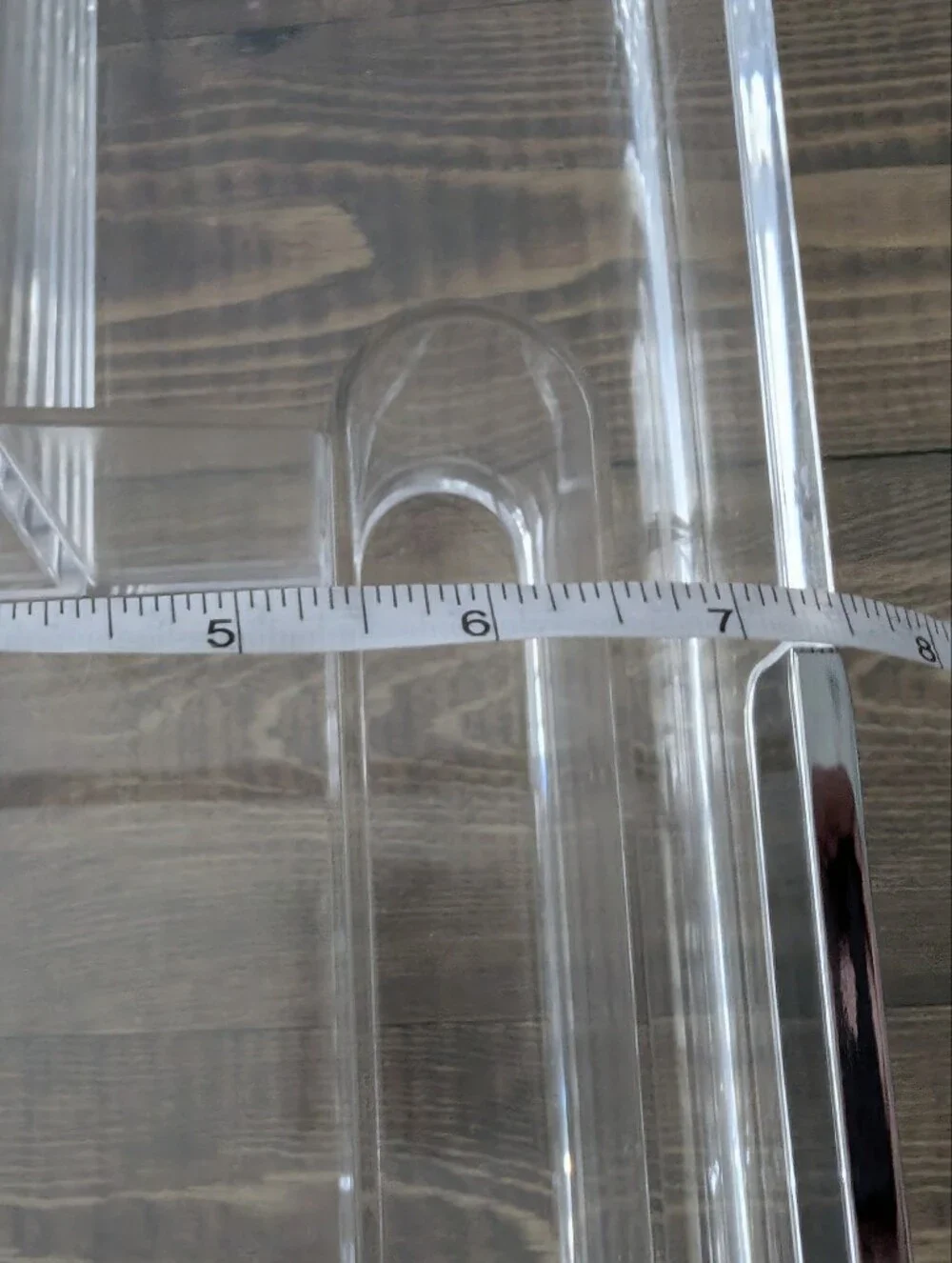 Clear Acrylic Bathroom Organizer Tray Makeup Organizer